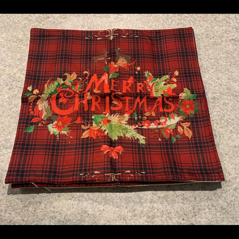 18x18 Burlap Pillow Case